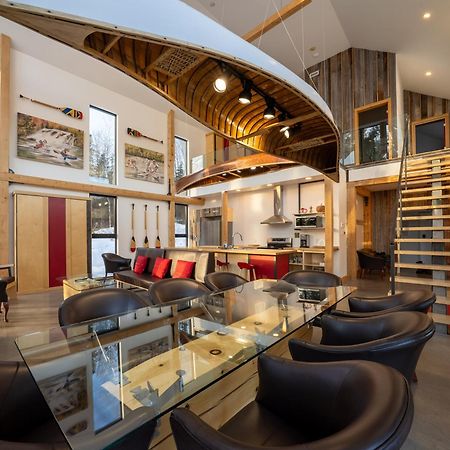 Le Baluchon Eco-Villegiature Saint-Paulin Exterior foto