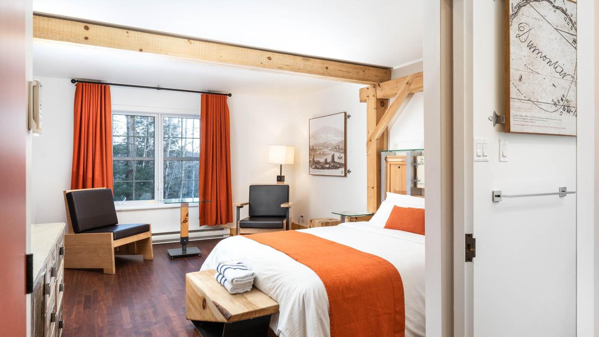 Le Baluchon Eco-Villegiature Saint-Paulin Exterior foto